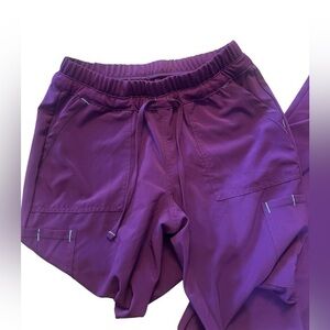 Scrubstar Scrub Pants - Womens Size XS - Purple - Nurse Doctor Offices